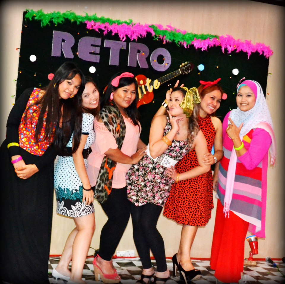 ALL ABOUT LIFE: MOMENT OF LIFE: 180113-RETRO THEME STAFF PARTY
