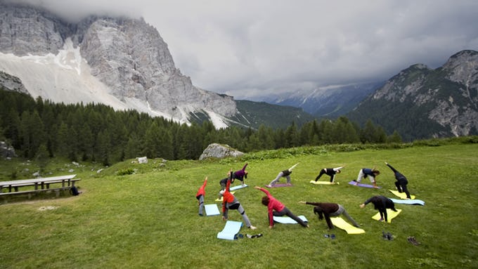 Dolomites Hiking & Yoga Journey