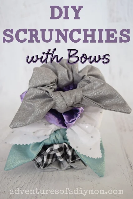 DIY Scrunchies with bows