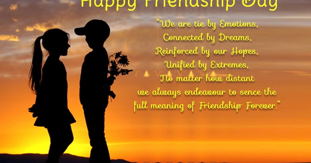 Friendship Day Wishes / Happy Friendship Day Wishes and Messages for