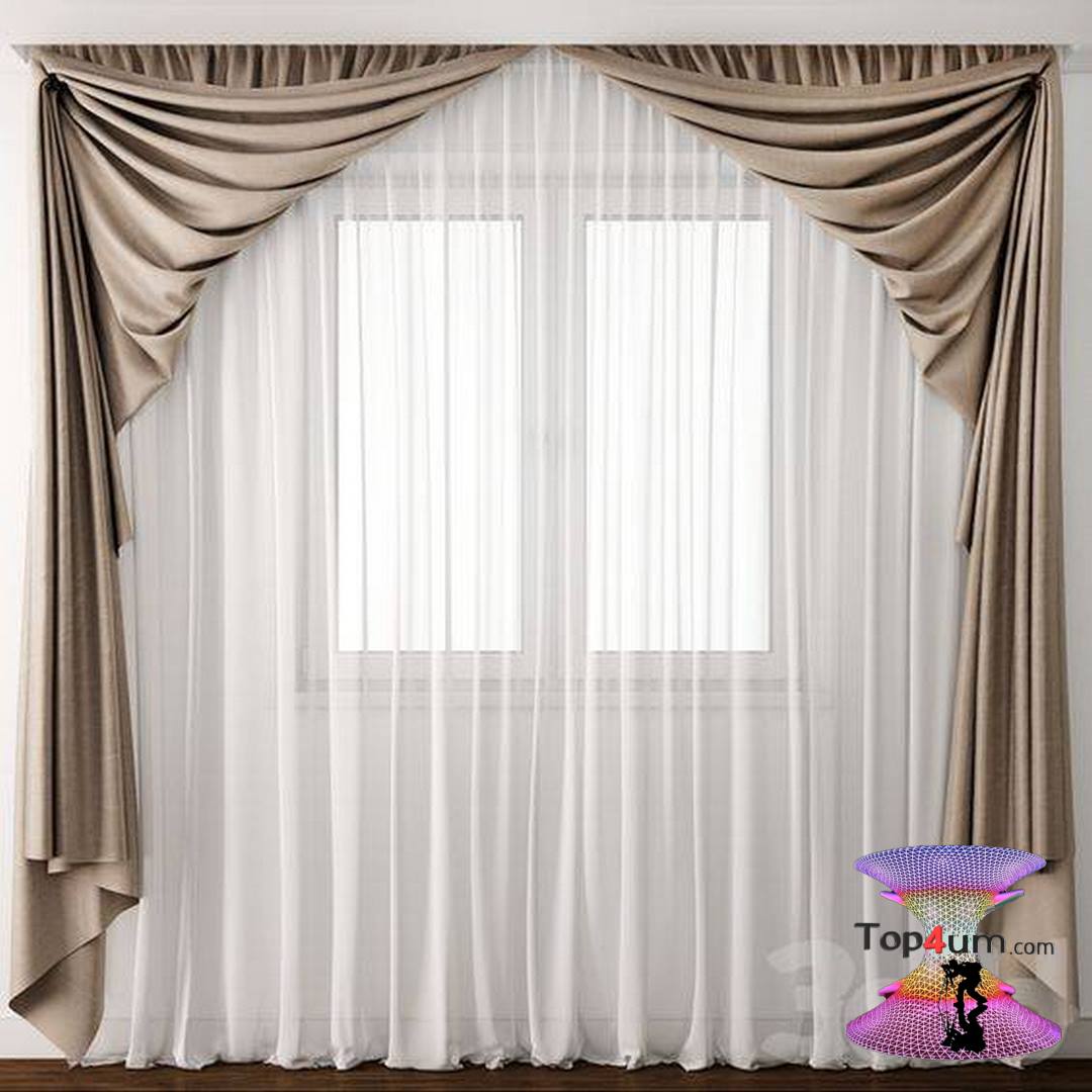 ديكورات ستائر مودرن على المواسير ️باحدث موديلات الستائر modern curtains