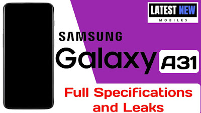 Samsung Galaxy A31 Samsung Galaxy A31 full Specifications