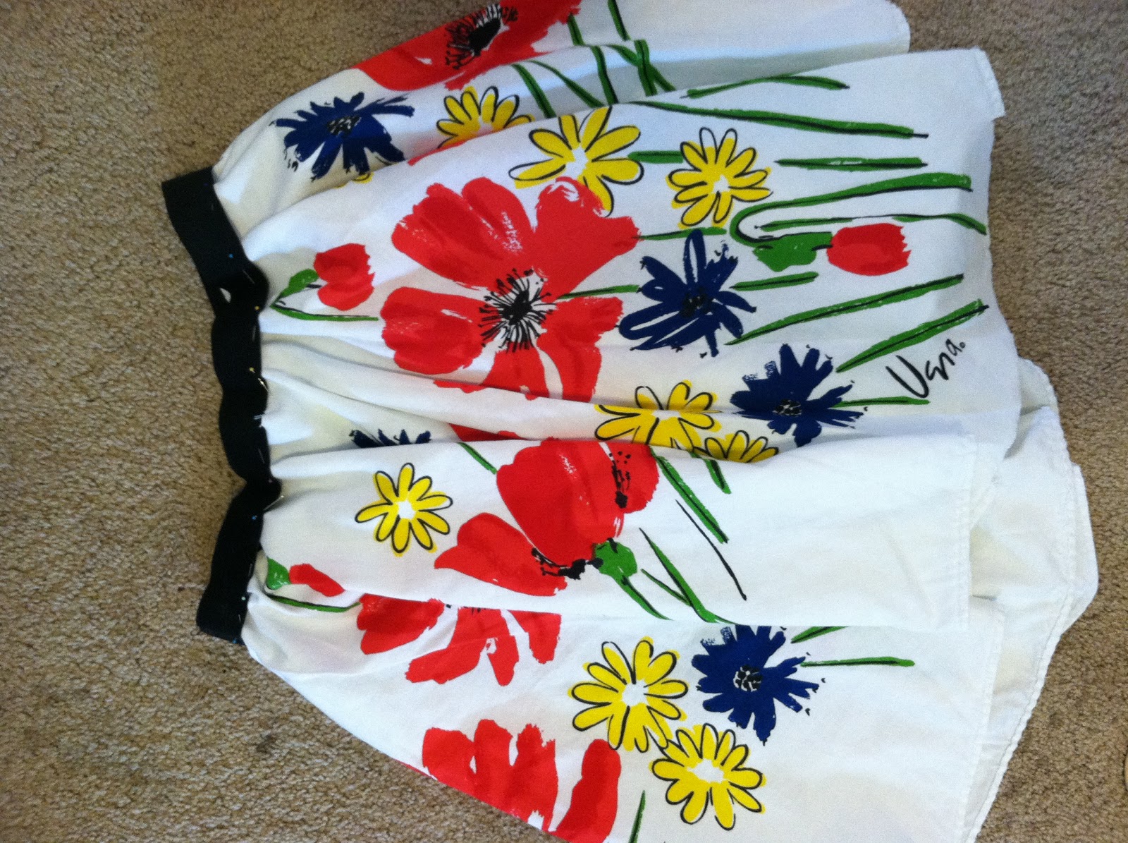 P N K: Tablecloth Skirt