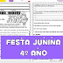 Atividades de interpretação de texto 4º ano - festa junina