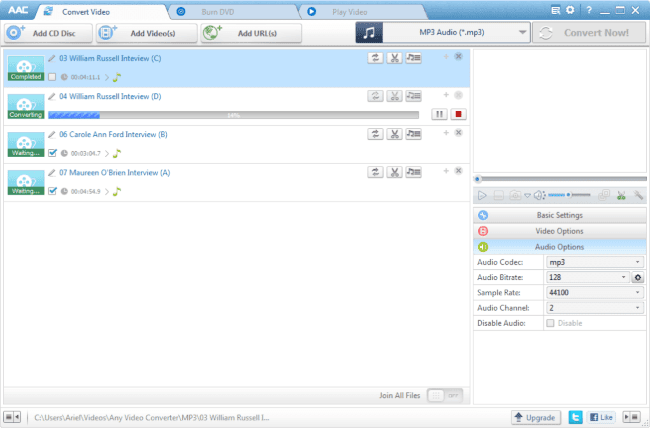 تحميل برنامج تحويل الصوتيات 2021 Any Audio Converter للكمبيوتر تحميل برنامج تحويل الصوتيات 2021 Any Audio Converter للكمبيوتر