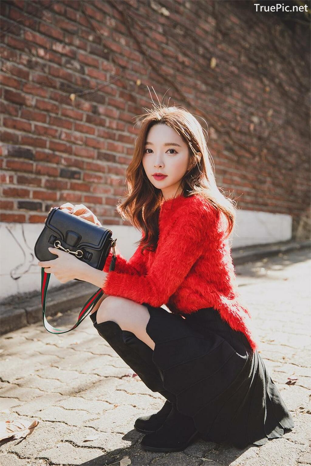 Korean Fashion Model - Park Soo Yeon - Beautiful Winter Dress Collection