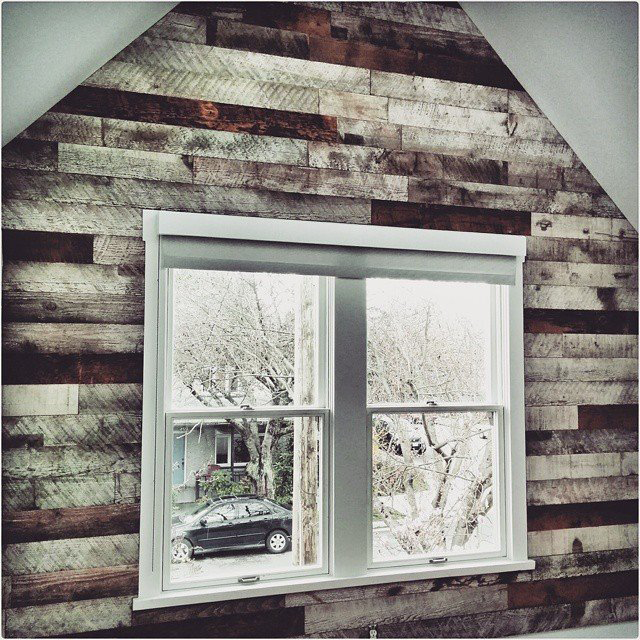 Barn Wood Feature Wall Vancouver Reclaimed