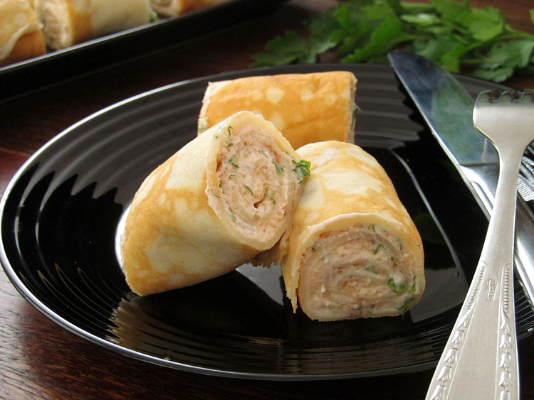 Постигая искусство кулинарии... Закусочные рулетики из