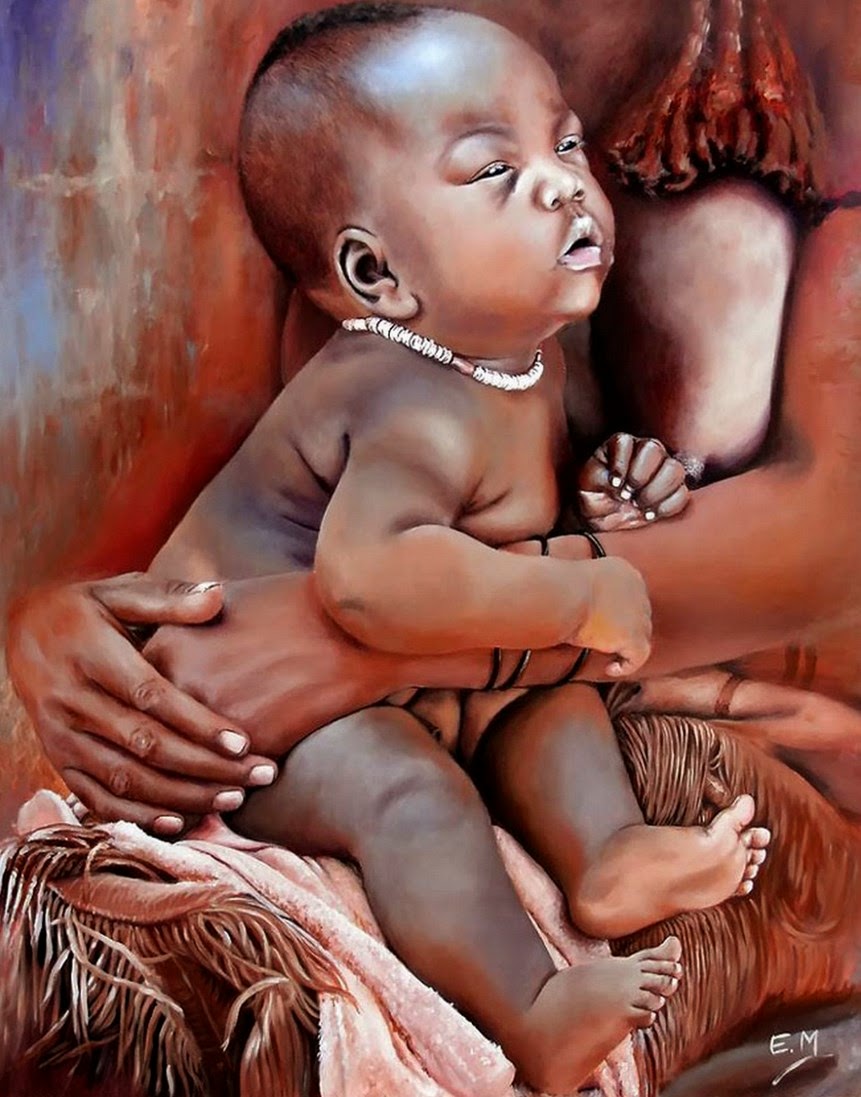 retratos-realistas-de-ninos-del-africa
