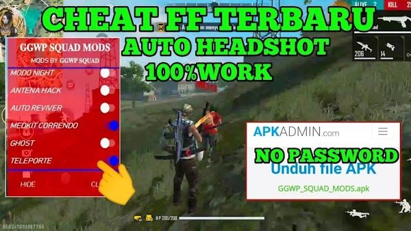 Download Cheat FF Mod Menu GGWP Squad v5 Auto Headshot Aimbot Antiban