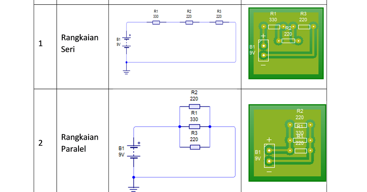 Isran Mohamad Pakaya: Laporan Elektronika Merangkai Skema Rangkaian