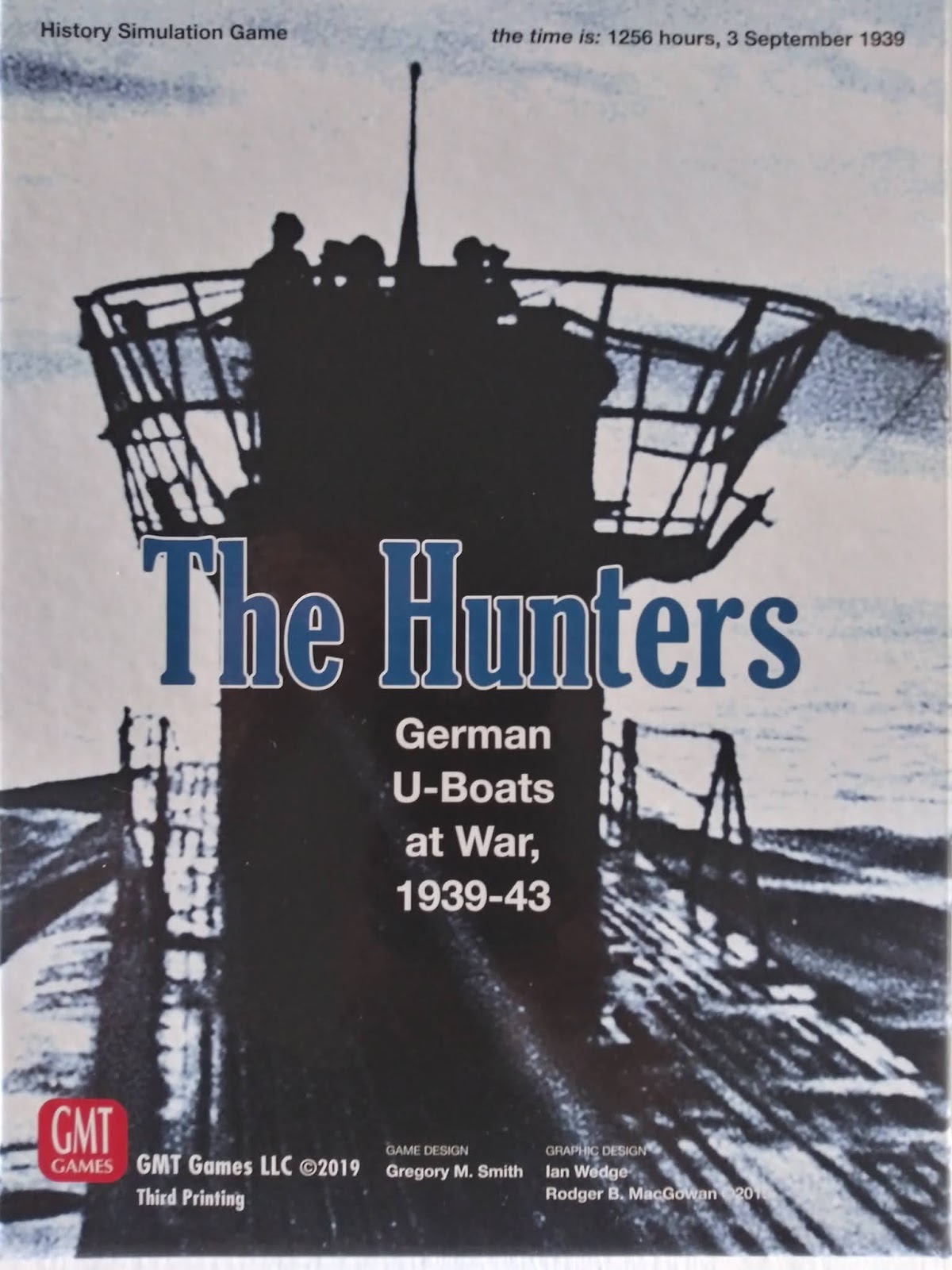 The Hunters German UBoats at War, 193943 by GMT Games A Wargamers