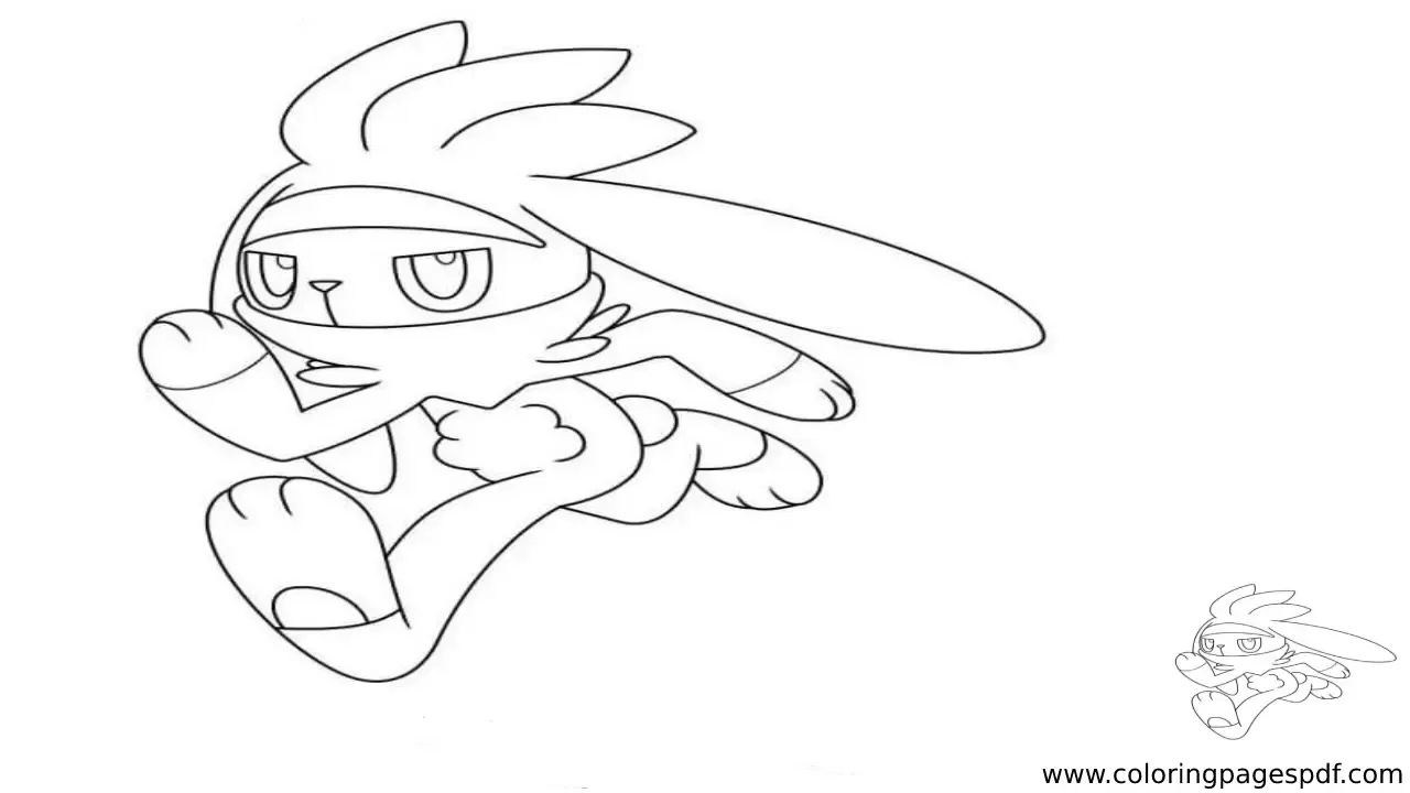 Coloring Page Of Raboot