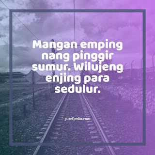 Ucapan Selamat Pagi Bahasa Jawa Halus Disertai Artinya - yosefpedia.com