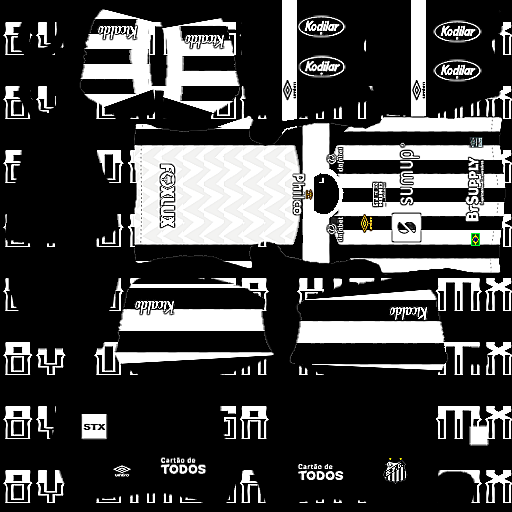 Santos FC 21/22 KITS PARA DLS 21 Dream League Soccer Kits 20222023