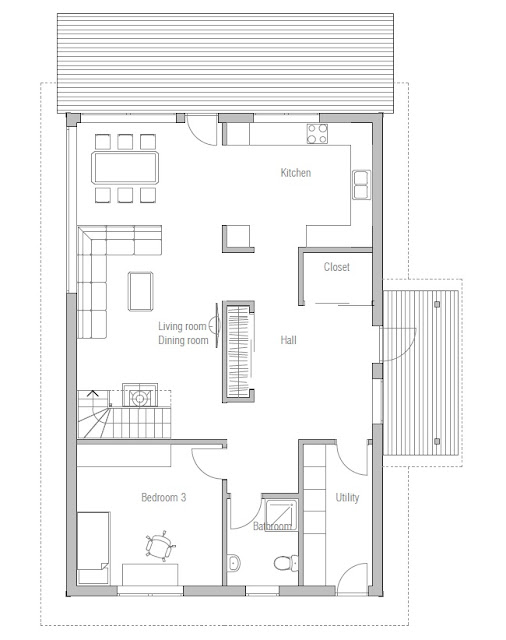 Affordable Home Plan CH44