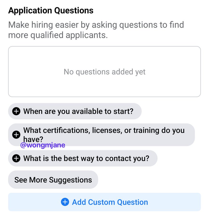 Job Application Questions, New Cover Photo Option and More coming to ...