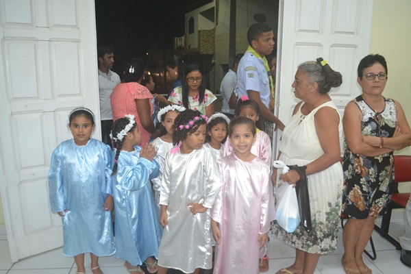 COROAÇÃO DE NOSSA SENHORA DE NOSSA SENHORA NA CAPELA DO PORTO DE SÃO PEDRO