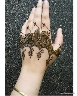 easy mehndi design