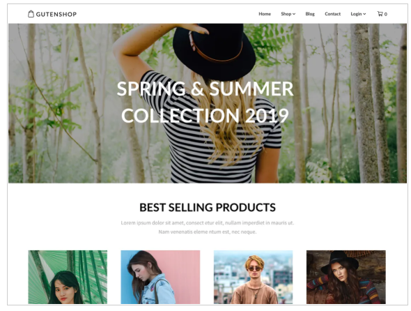 5 Top Class free ecommerce store Themes 2021