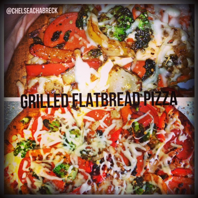 A Chelsea State of Mind Grilled Flatbread Pizza