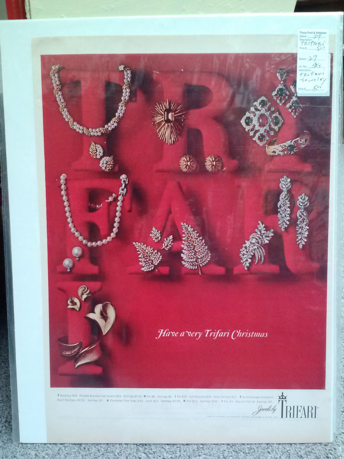 VintageaDay by CoriLuVintage Vintage Trifari Ads