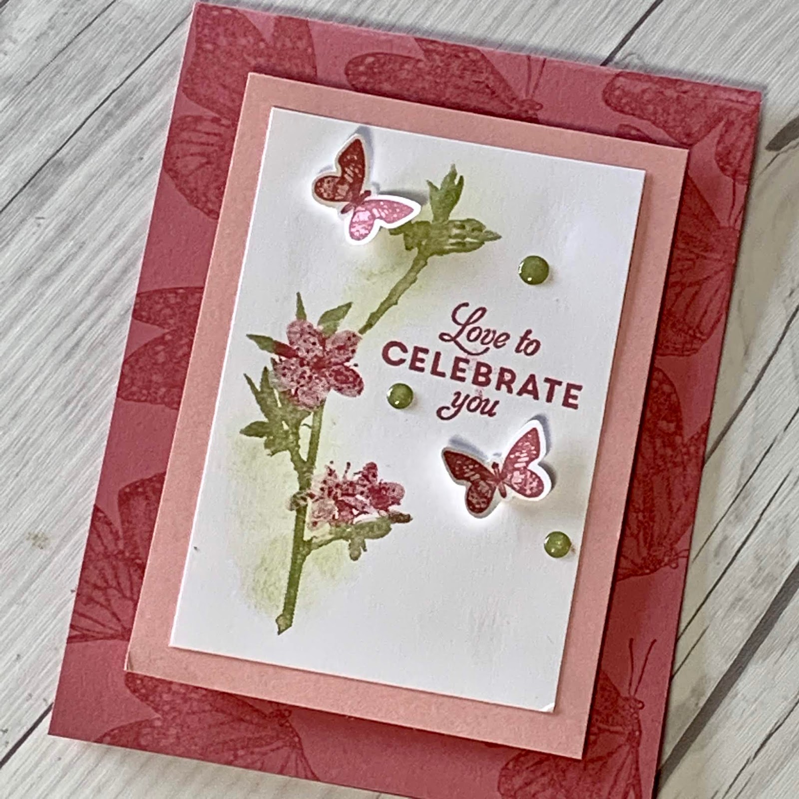 Stampin' Up! Butterfly Wishes Stamp Set Stamped Sophisticates