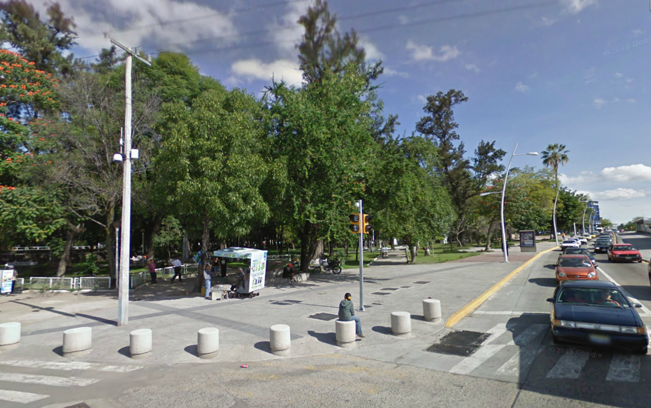 GUADALAJARA AYER Y HOY LA ALAMEDA (HOY PARQUE MORELOS) GUADALAJARA AYER Y HOY LA ALAMEDA (HOY PARQUE MORELOS)
