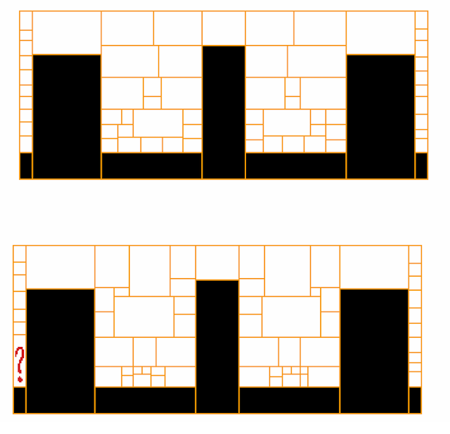 Заготовки к стенам зала с картинами