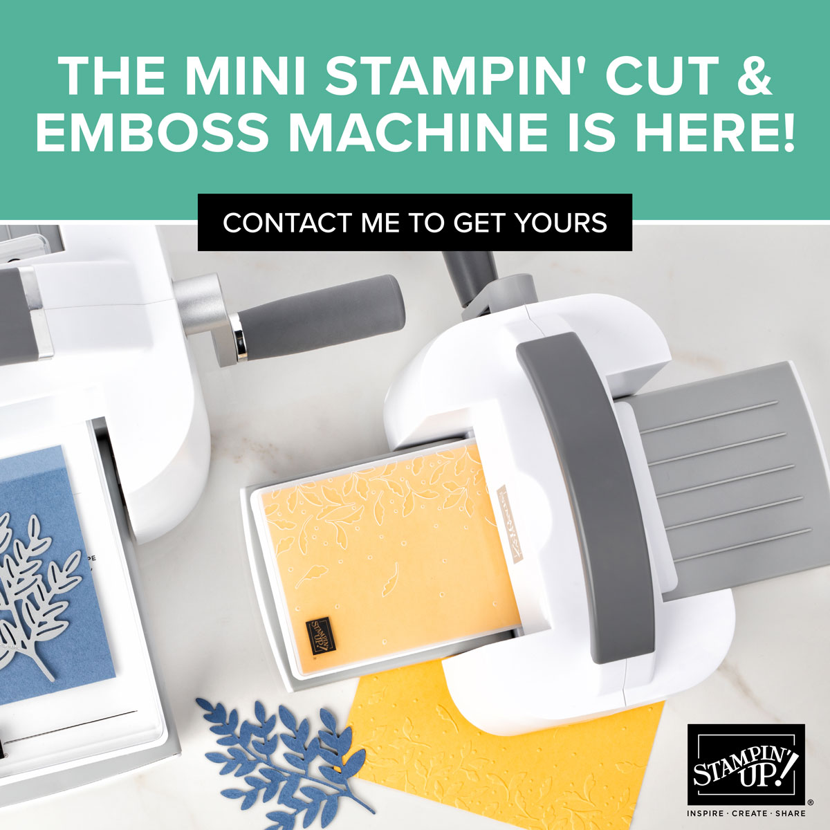 Cards, Craft and Stamps with Tracy Mini Stampin' Cut & Emboss Machine