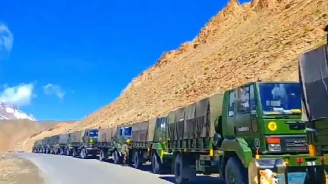 Ribuan Tentara India Dikerahkan ke Perbatasan China, Mau Perang? Ribuan Tentara India Dikerahkan ke Perbatasan China, Mau Perang?