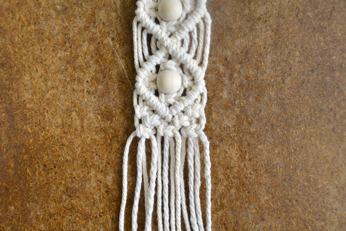 macramé yoga mat starp