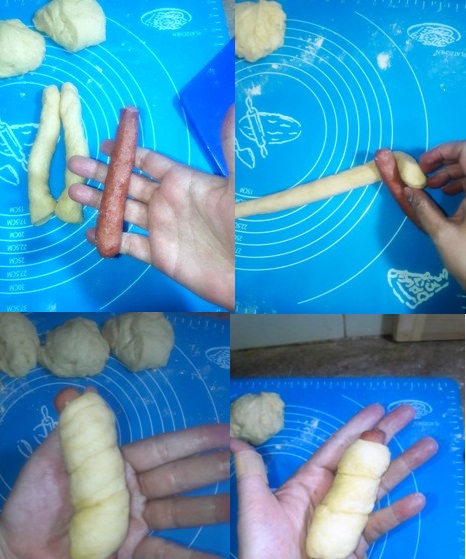 wrap-the-rolled-dough-around-saisage