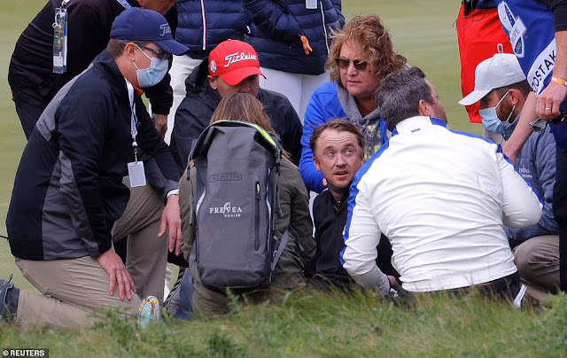 Tom Felton tranquiliza fãs após desmaiar em torneio de golfe | Ordem da Fênix Brasileira