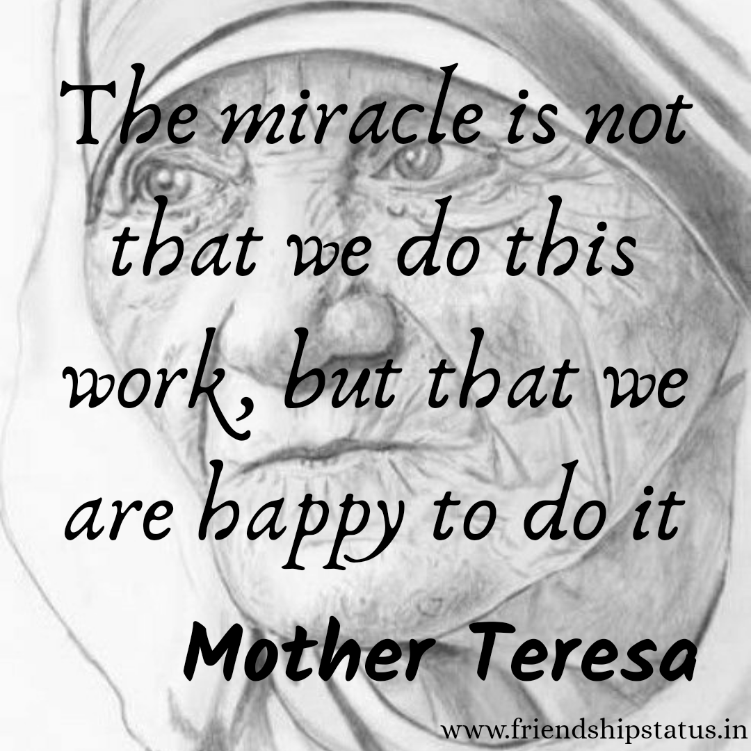 20 Best Mother Teresa Quotes on Education To Selflessness, Dedication