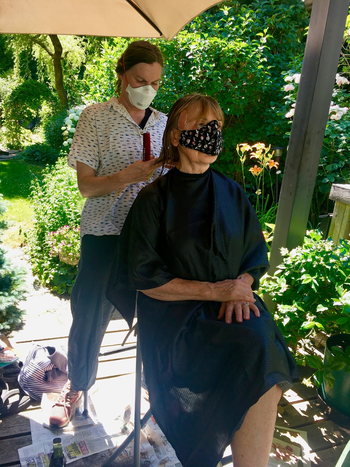 the bliss of haircuts and Hamilton the bliss of haircuts and Hamilton