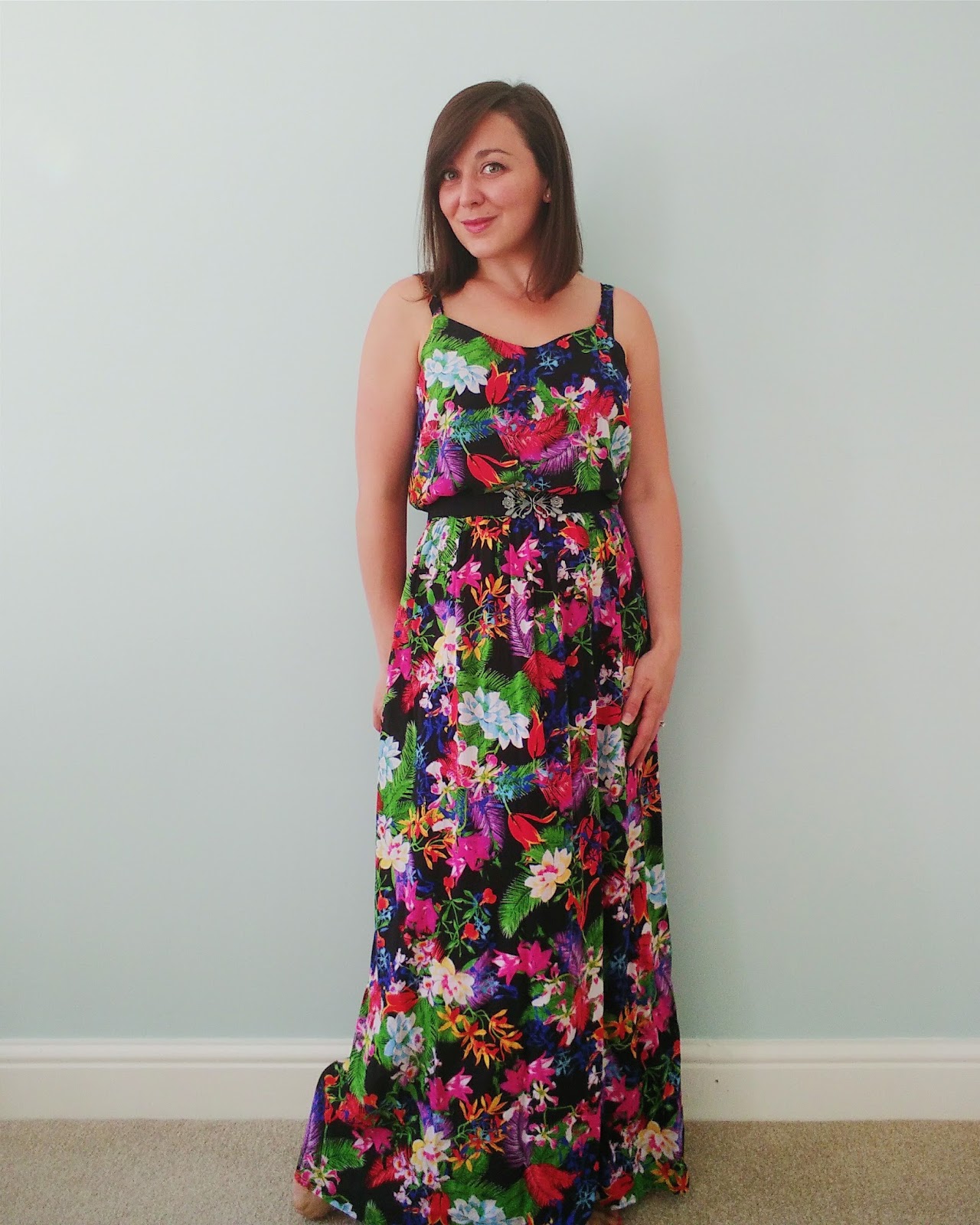 Speedy maxi dress pattern hack | the petite passions