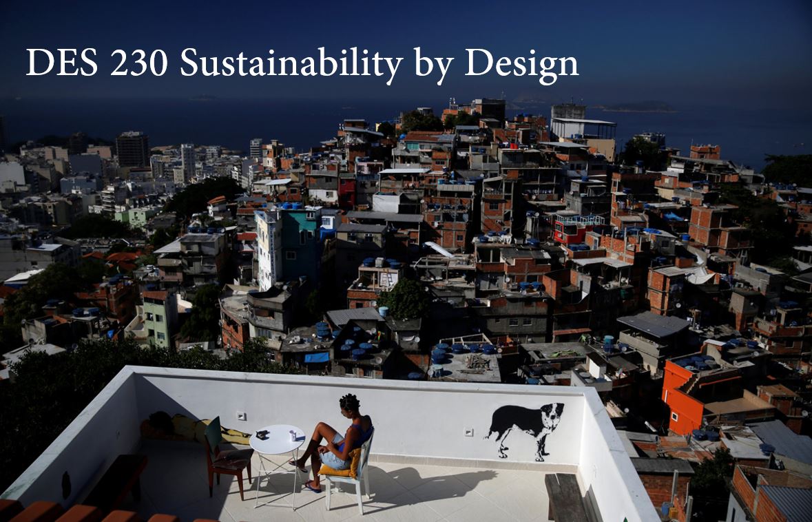 DES 230 Sustainability by Design. 