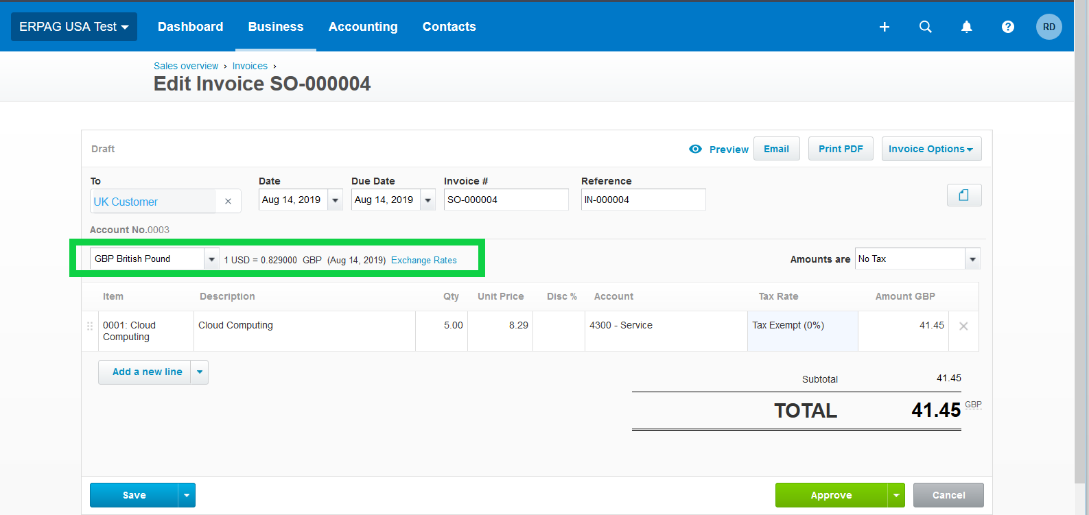 XERO&ERPAGintegration ERPAG