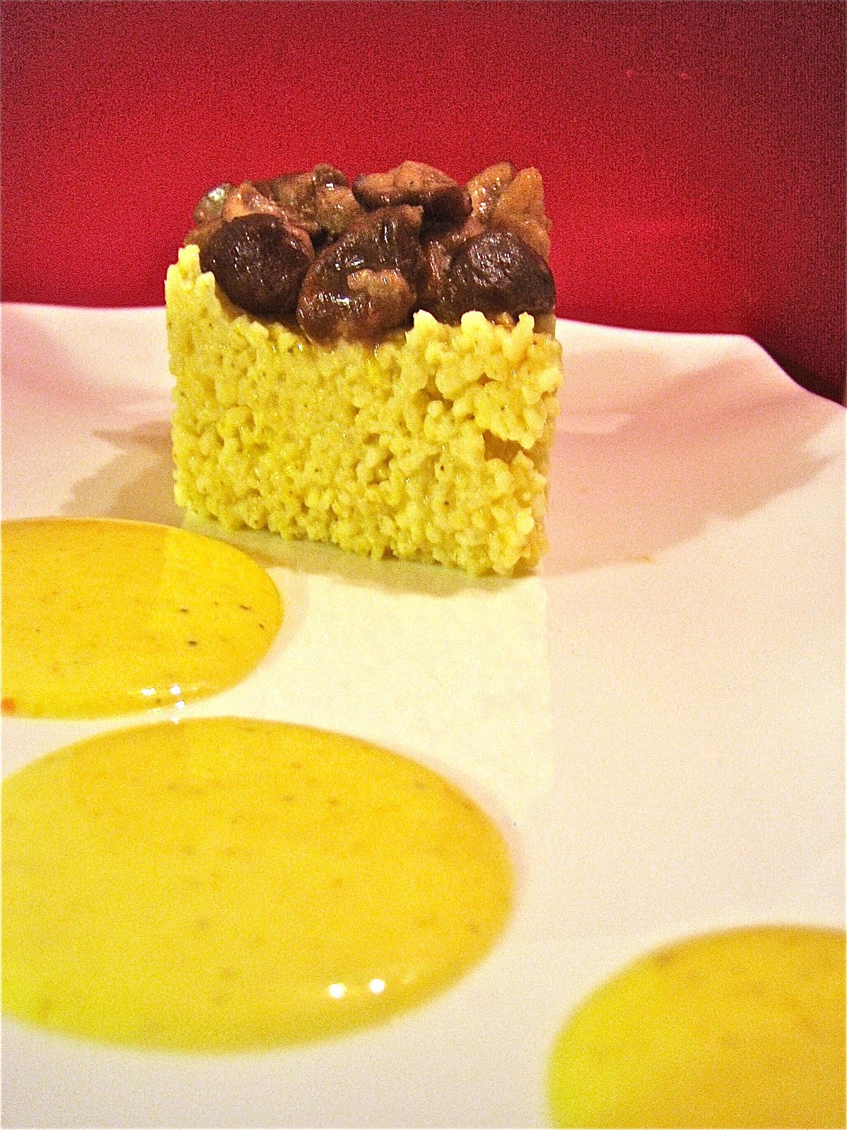 (m)EFood Miglio con porcini e salsa al curry