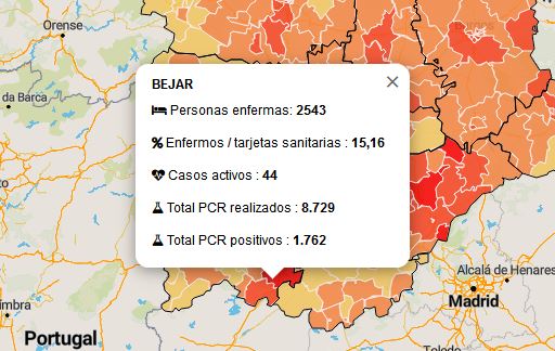 CORONAVIRUS | La incidencia acumulada se dispara y aumenta en casi 100 puntos en una semana - 8 de julio de 2021