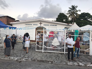 Comunidade de Nossa Senhora Aparecida no bairro de Mangabeira celebra os seus 16 anos de existencia