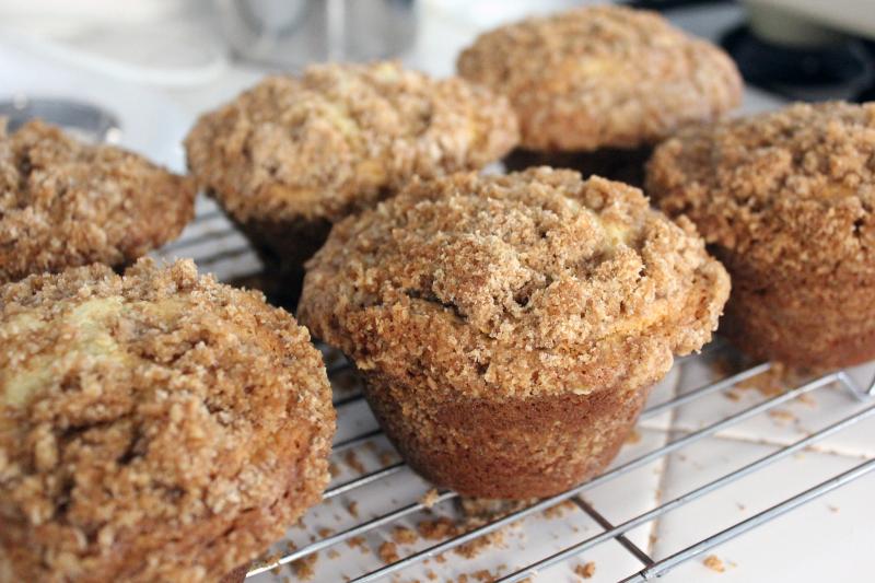 Coffee Cake Muffins Fresh from the...