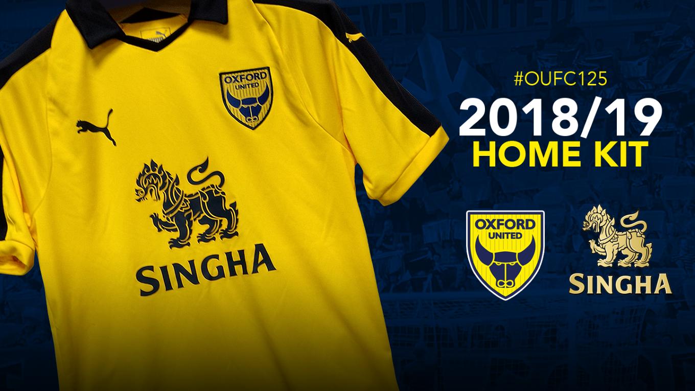 Oxford United 1819 Home Kit Revealed Footy Headlines