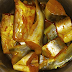 Aar fish ( being marinated with turmeric and salt, the typical fish marination of common Indian household) আড় মাছ ( লবন ও হলুদ দিয়ে ম্যারিনেট করা হচ্ছে, লবন ও হলুদ হল ভারতীয় গৃহস্থের সাধারন ম্যারিনেশন)   