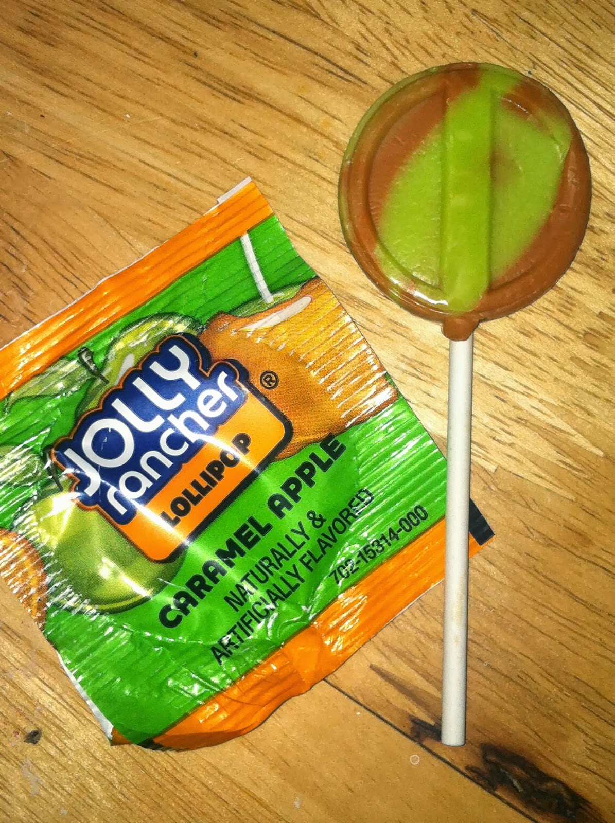 The Holidaze Jolly Rancher Caramel Apple Lollipops