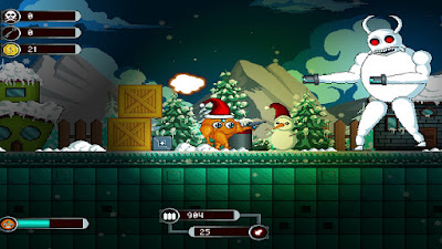 Orange Santa Game Screenshot 2
