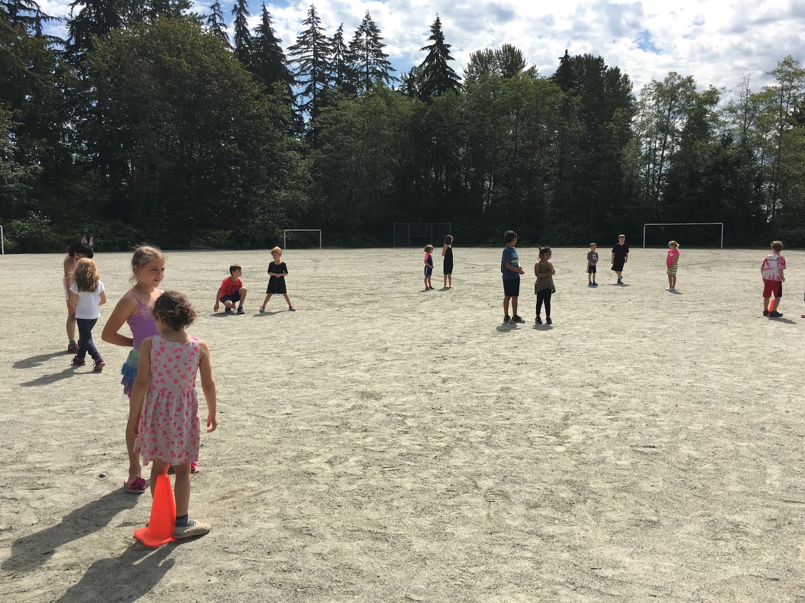 Ms Spofforth's Kindergarten Buddy California Kickball