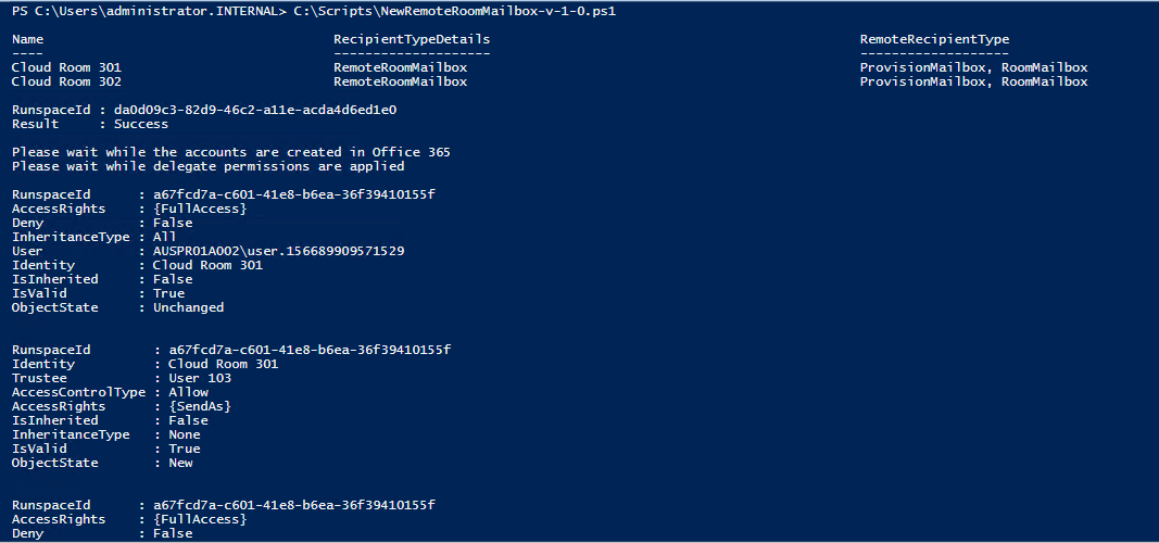 365 Admin: Hybrid Management - Part 10 - Creating Office 365 Room and ...