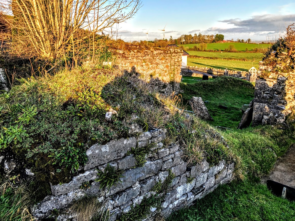 Patrick Comerford Saint Colman’s Church ruins and a mediaeval
